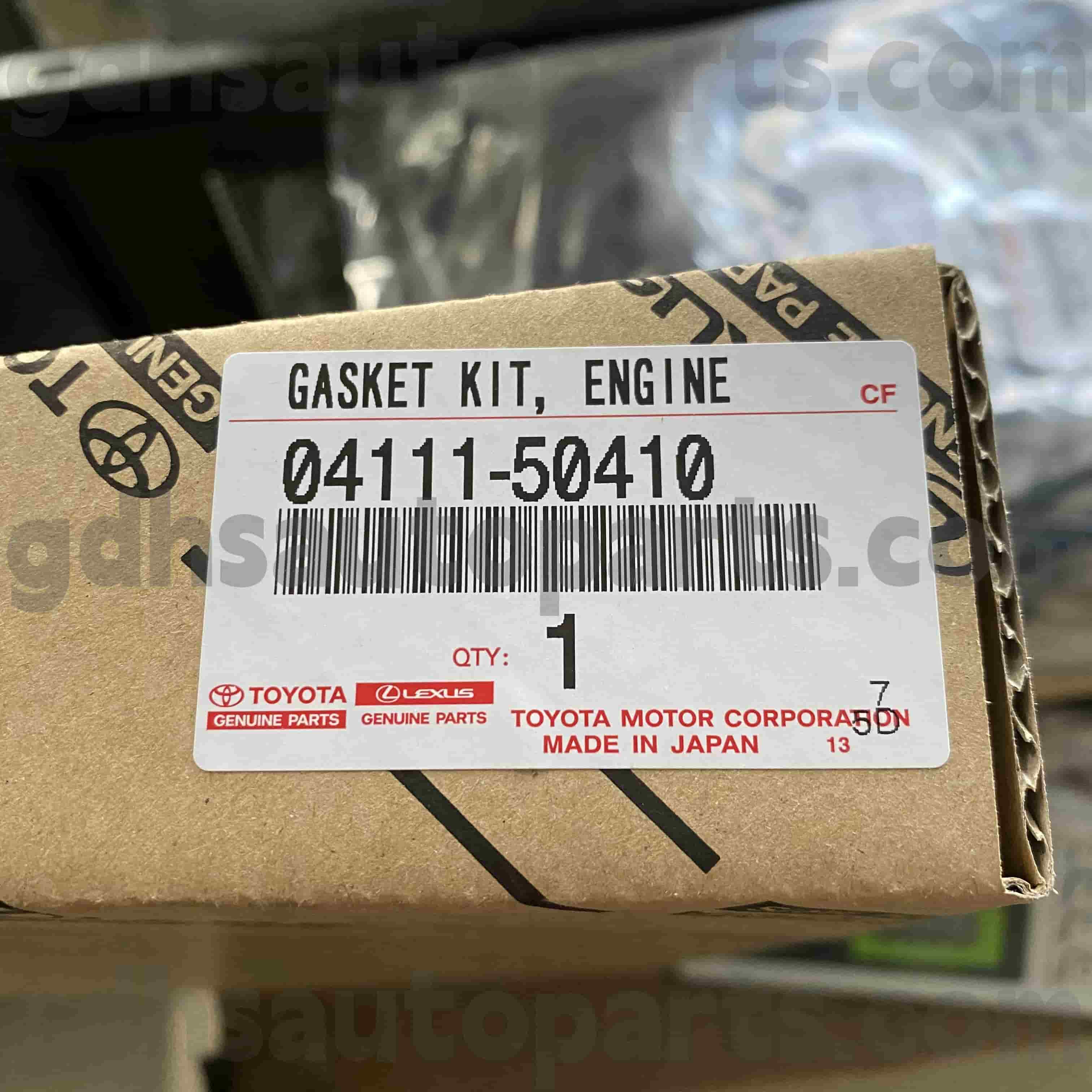 04111-50410トヨタ本物の部品エンジンオーバーホールキットランドクルーザー