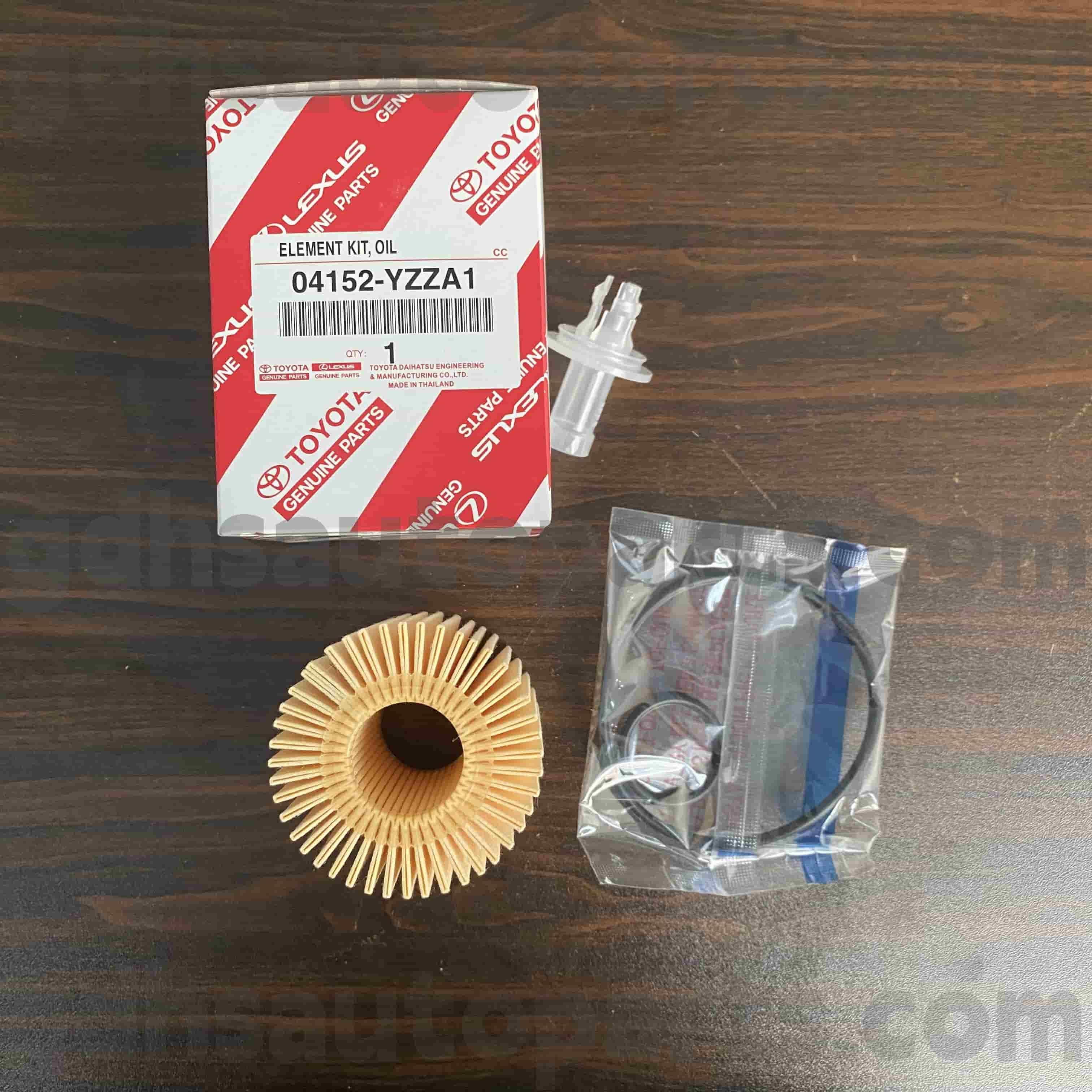 04152-yzza1トヨタトヨタ用の本物の部品オイルフィルター