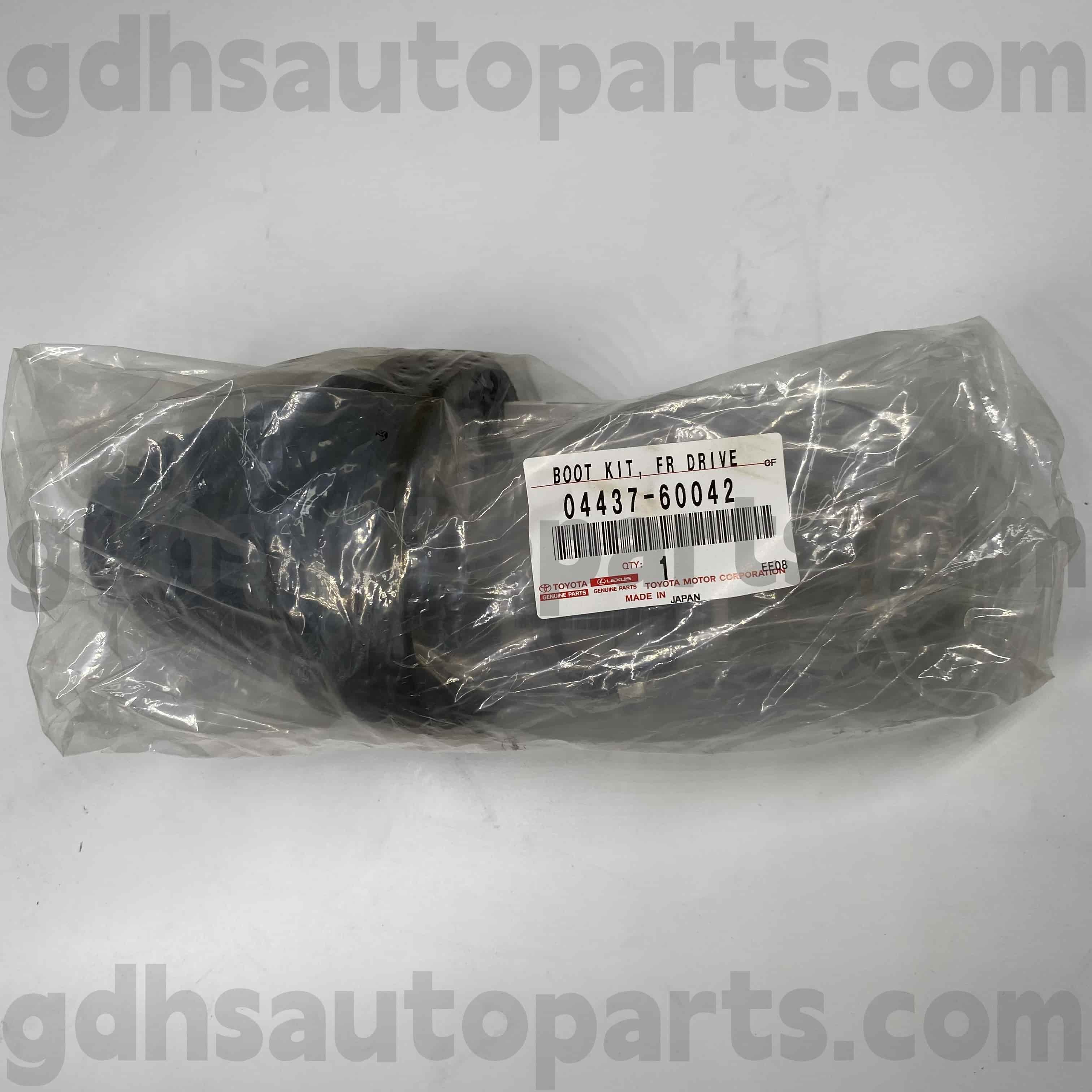 04437-60042トヨタ本物の部品ドライバー側のフロントインナーCVジョイントブートキットシャーシいいえ。 TRJ120