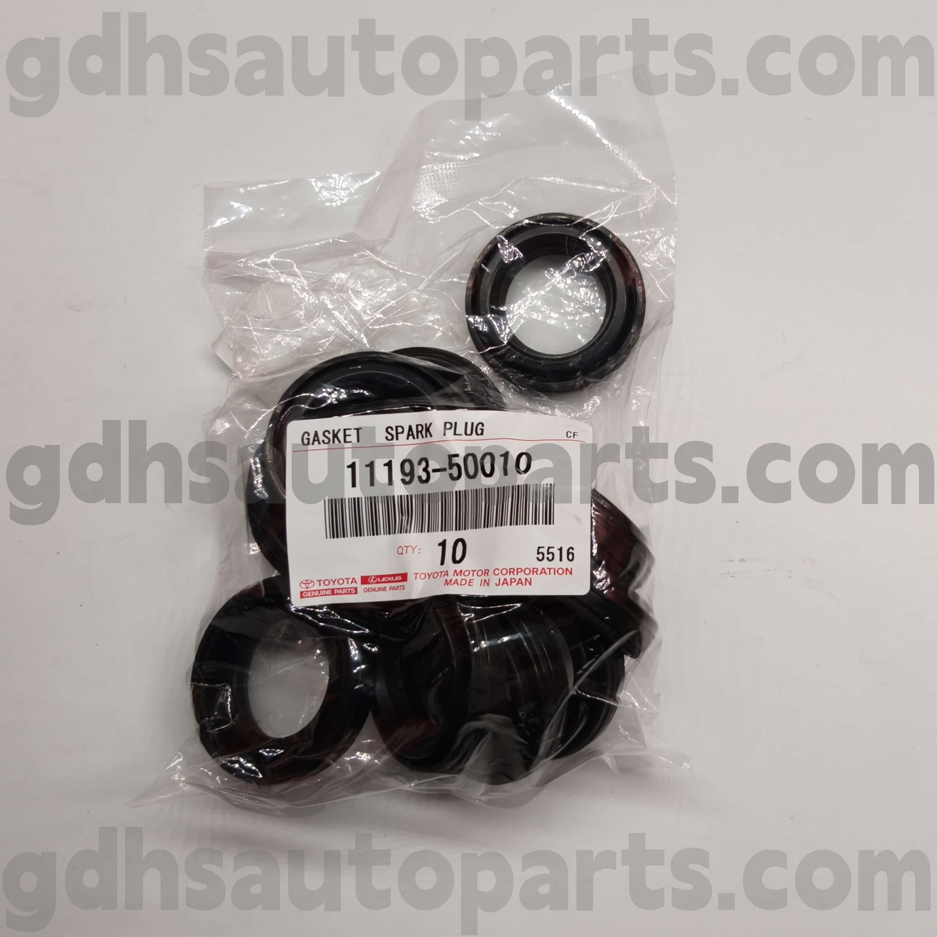 11193-50010トヨタ本物の部品スパークプラグチューブシールレクサスSC430、レクサスGS300/430シャーシNo.2UZFE..UZJ100