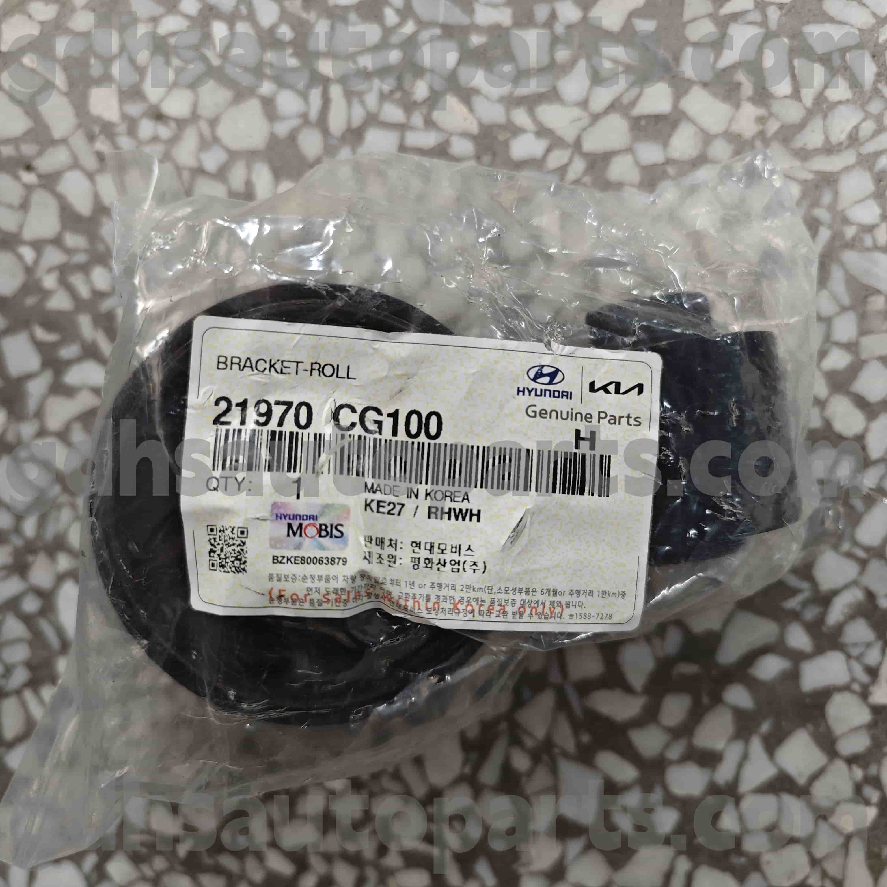 21970 CG100ヒュンダイ本物の部品ロシアのローラーブラケット、一般、オーストラリア、ヨーロッパ +ロシア、中東