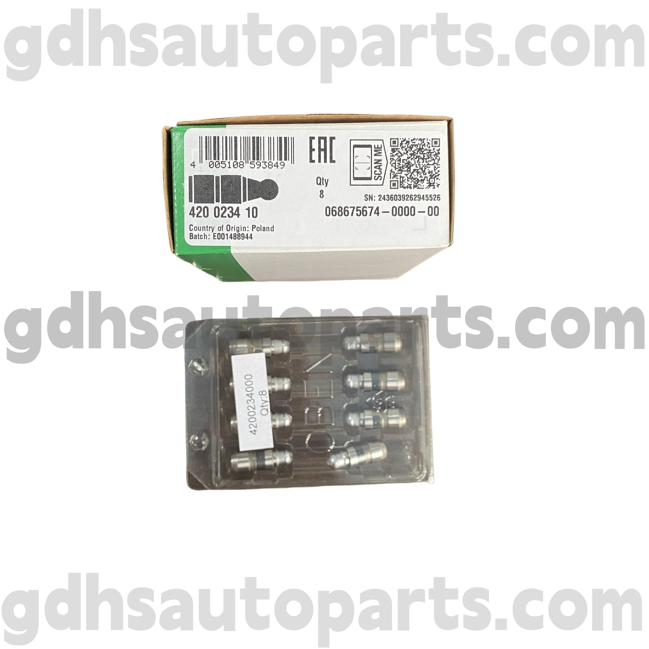 4200234100 Schaeffler Ina Valve Lifter for Range Rover Evoque、Land Rover Discovery Sport oe no。 LR004168
