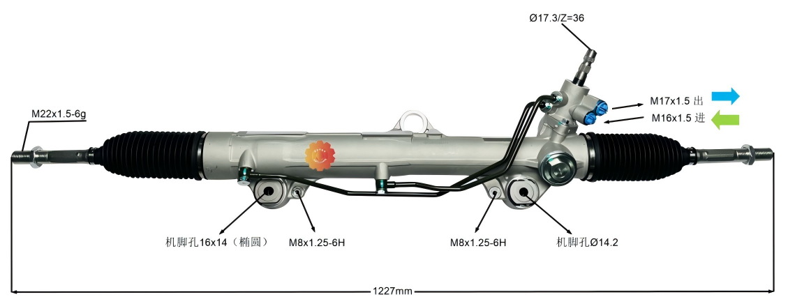 44200-60170 自動車用ステアリングギア