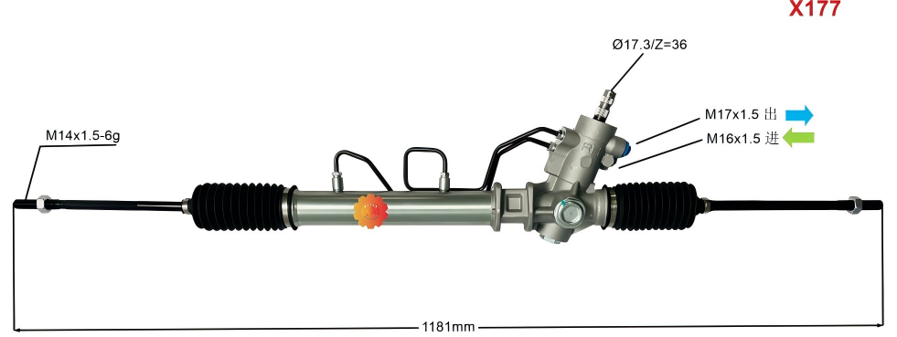 44250-12420 自動車用ステアリングギア