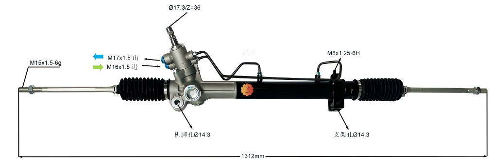 44250-33032 自動車用ステアリングギア