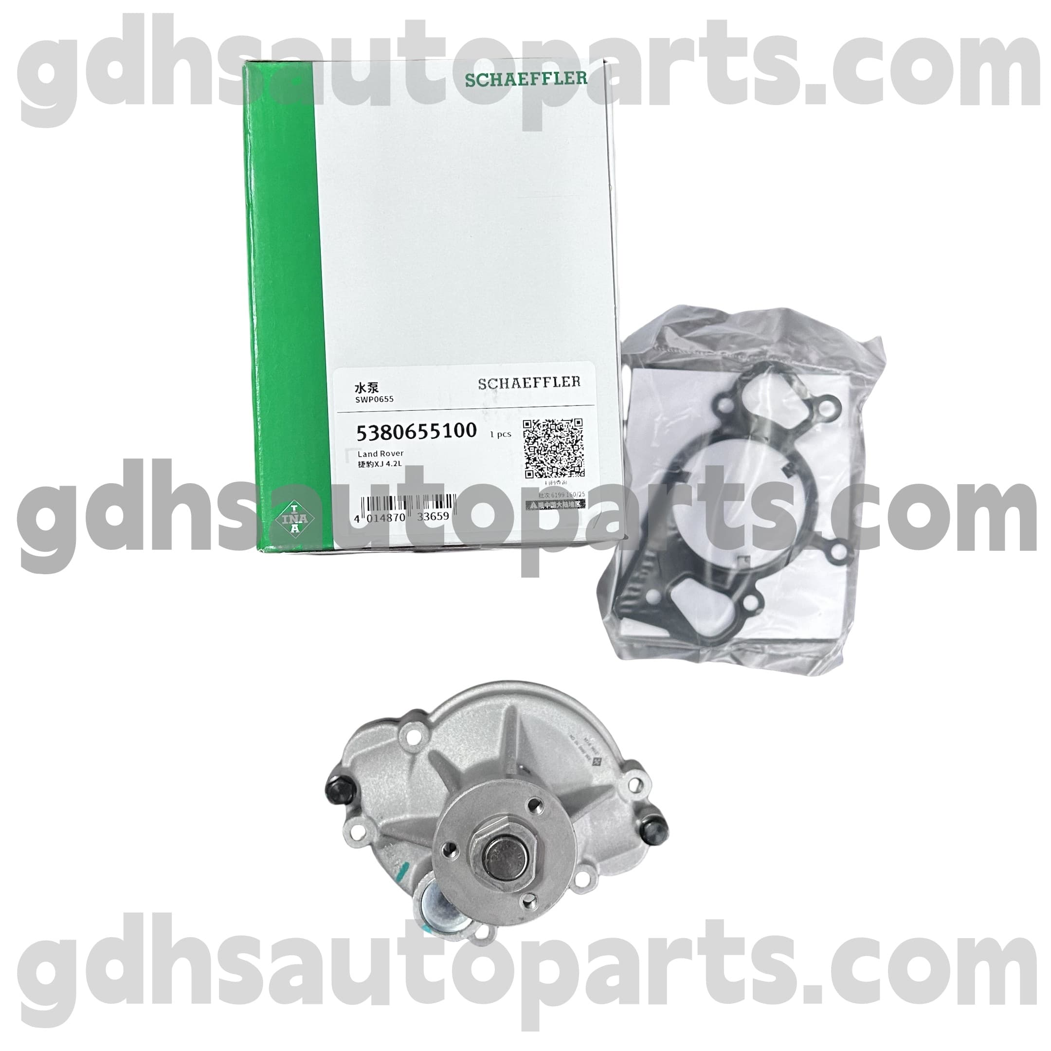 5380655100 Schaeffler Ina Water Pump for Range Rover Sport、Range Rover OE No。 4575902
